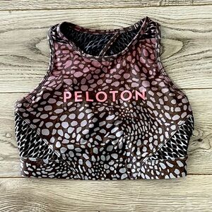 Peloton Animal Print Sports Bra
